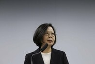 台湾の蔡英文総統の南米訪問、米国経由させぬよう中国が米に要請
