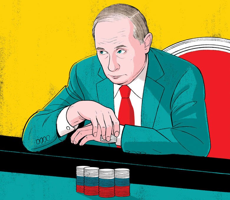 外交でリスクを取り過ぎれば国内経済が疲弊しかねない　ILLUSTRATION BY ALEX FINE