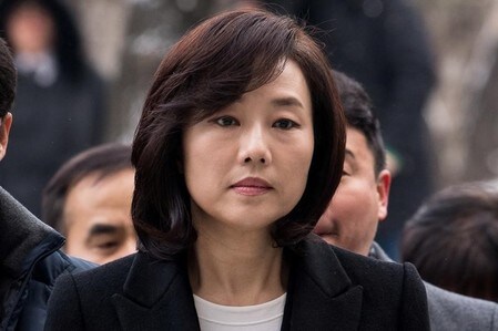 　１月２１日、韓国の検察当局は２１日、趙允旋・文化体育観光相（写真）を職権乱用の疑いなどで逮捕した。２０日撮影。提供写真（２０１７年　ロイター/ Yoo Seung-kwan/News1）