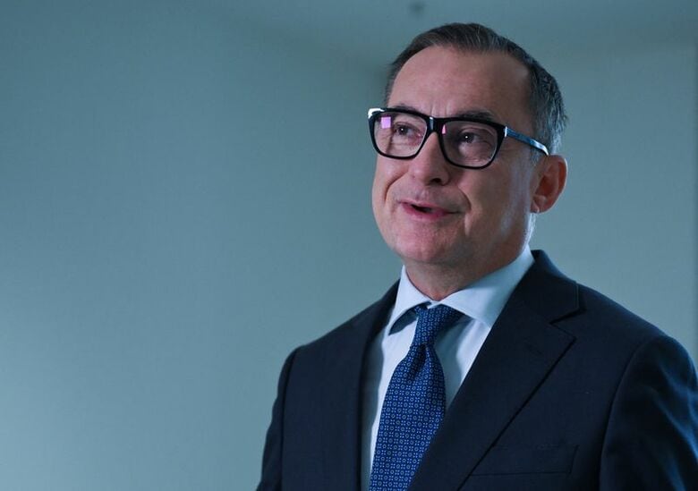 写真は欧州中央銀行（ＥＣＢ）理事会メンバーのナーゲル独連銀総裁。3月25日、独フランクフルトで撮影。REUTERS/Anne Ackermann