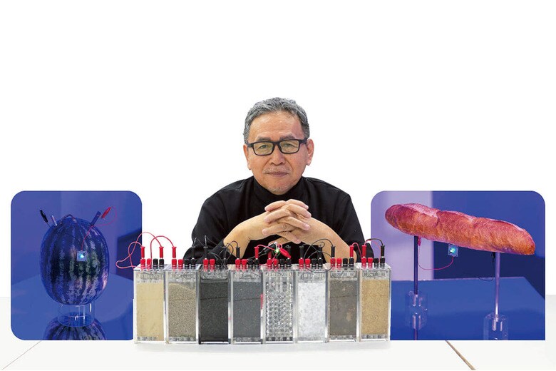 当然のように利用している電力への意識を変えるきっかけにしたいと中川は言う　COURTESY OF TRIPOD DESIGN (2), RIE SAKAI (CENTER)