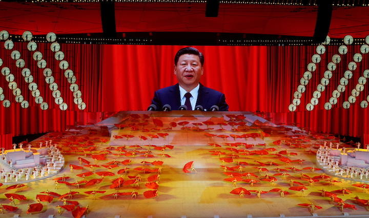 習近平国家主席　Thomas Peter-REUTERS