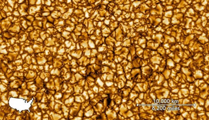 これまでの5倍の精度で見た太陽表面。太陽物理学はこれから飛躍する？　NSO/NSF/AURA