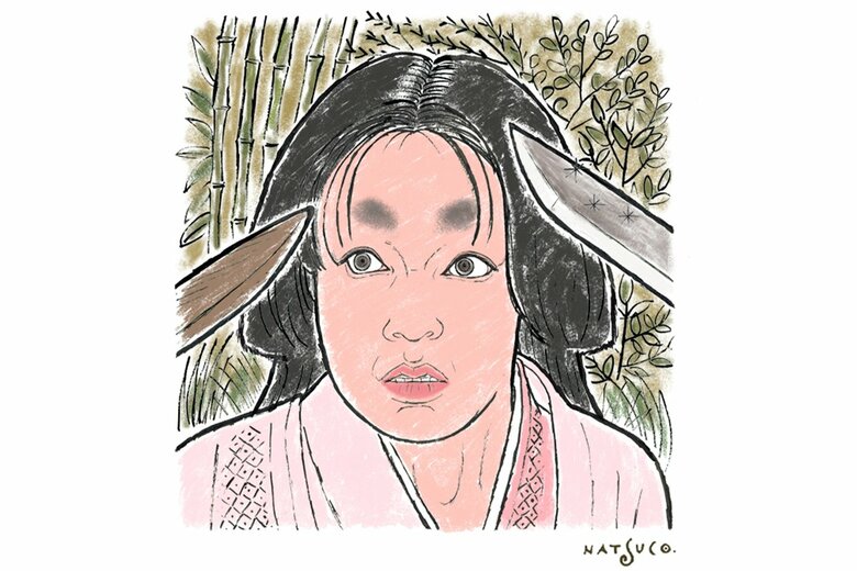 ILLUSTRATION BY NATSUCO MOON FOR NEWSWEEK JAPAN