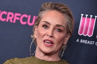 【写真】上から下まで何も隠さず、全身「横から」丸見え...シャロン・ストーンの過激衣装にネット衝撃