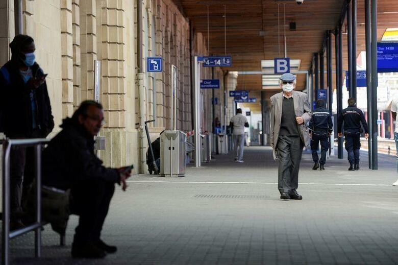 ルクセンブルクは今週、人口60万人の全国民に対してCOVID－19(新型コロナウイルス感染症)の検査を開始した。ルクセンブルクで4月撮影(2020年　ロイター/ Johanna Geron)