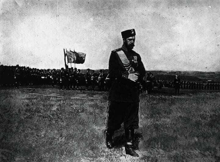 帝政ロシア最後の皇帝ニコライ2世