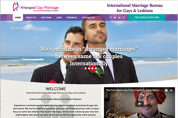 時代遅れにも思えるお見合いの要素を取り入れている　The Arranged Gay Marriage (Screengrab)