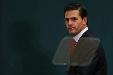 　１月２４日、トランプ米大統領が再交渉を表明している北米自由貿易協定（ＮＡＦＴＡ）について、メキシコは「原産地規則」の変更で米国と妥協する道を模索している。写真はメキシコのペニャニエト大統領。メキシコ市で２３日撮影（２０１７年　ロイター/Edgard Garrido）