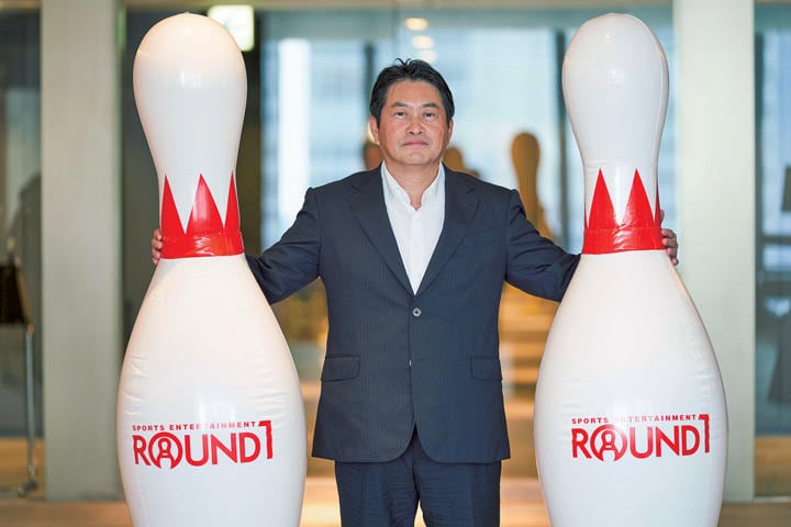 ラウンドワンの杉野公彦社長