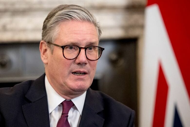 写真はスターマー英前首相。2025年3月、ロンドンで撮影。Jack Taylor/Pool via REUTERS