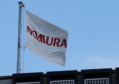　３月２９日、    野村証券は特定投資家向け銘柄制度（J-Ships）という未公開株などを流通できる仕組みを活用し、一定の条件を満たした投資家に対して、非上場株式の販売を行ったと発表した。２０１６年１１月、都内で撮影（２０２４年　ロイター/Toru Hanai）