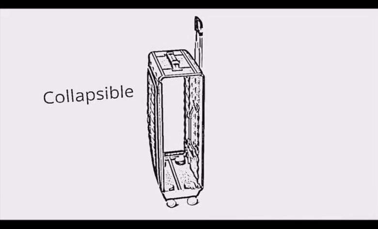 GPS機能付きだから、スマートフォンのアプリで居場所を追跡でき、ロストバゲージしたときも安心　Néit-Kickstarter