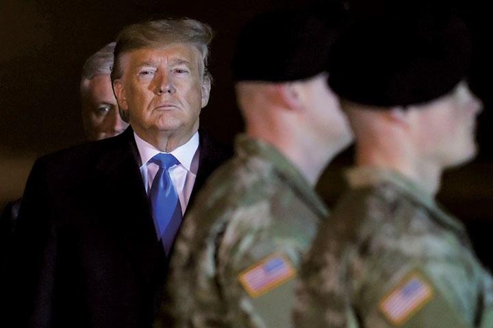 中東をめぐってもトランプの言行不一致は目に余る　JONATHAN ERNST-REUTERS