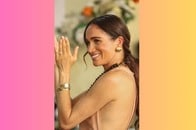 【動画】「背中ぱっくり」...メーガン妃が「不適切な服装」で高校生に「結婚の決め手」を説く姿が話題に