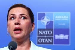 デンマーク首相「ＮＡＴＯ全土守る」、トランプ氏のグリーンランド発言で