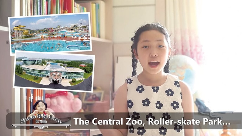 ソンアの紹介する平壌ライフはばら色　@SALLYPARKSSONGACHANNEL7794/YOUTUBE