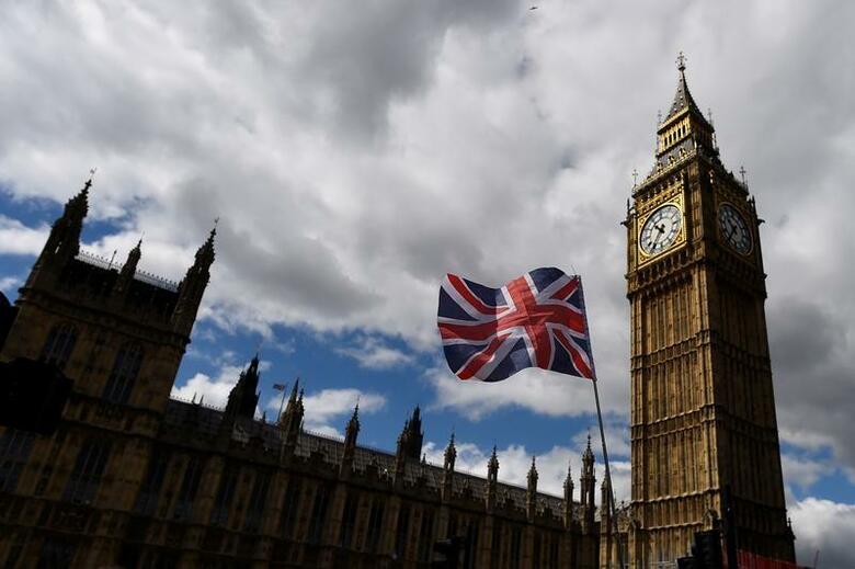 英政府は16日、2019年12月に実施された総選挙にロシアが介入を図った形跡が確認されたと明らかにした。英米自由貿易協定を巡る機密文書を不正に入手し、インターネット上に漏えいさせたとしている。ロンドンで2017年6月撮影(2020年　ロイター/CLODAGH KILCOYNE)