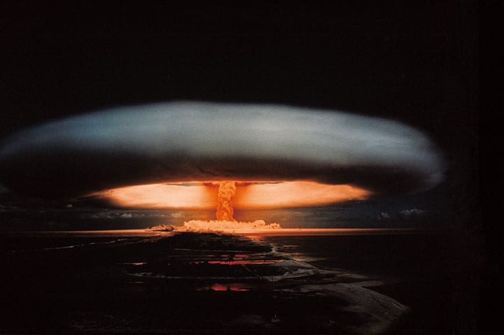 核使用に歯止めをかけていた核抑止、核のタブーが無効になりつつある　KIPA-Sygma/GETTY IMAGES