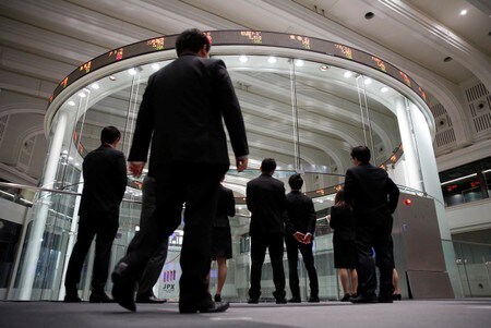 　２月９日、株式市場筋によると、２月限日経平均オプションの最終決済に関わる日経平均のＳＱ（特別清算指数）値は２万１１９０円１１銭となった。写真は東京証券取引所で６日撮影（２０１８年　ロイター／Toru Hanai）