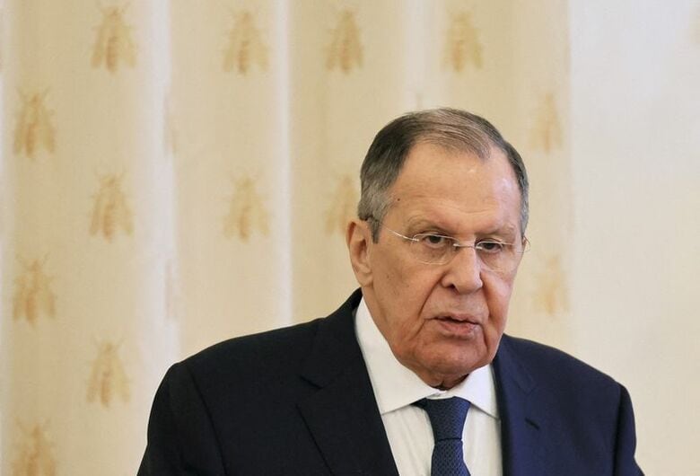 2026年4月22日、ロシア・モスクワにて、ラブロフ外相。REUTERS/Anastasia Barashkova/File Photo