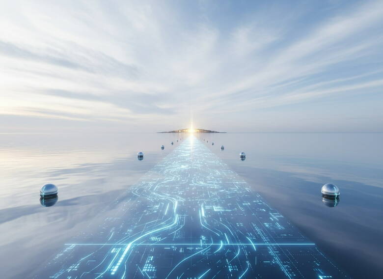 海底や洋上にデータセンターを建設する試みが相次いでいる（写真はイメージ）　Shutterstock AI