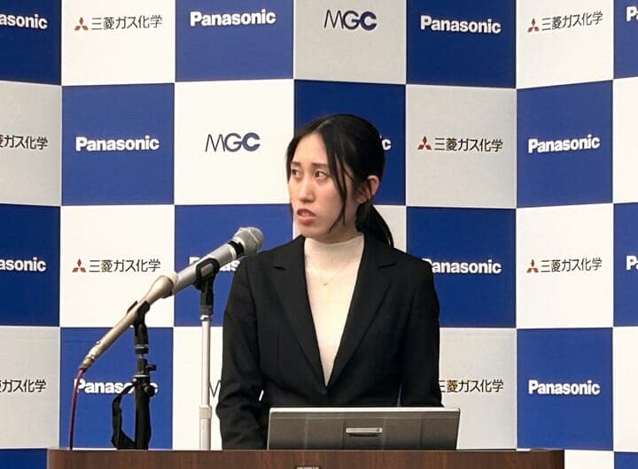 パナソニックEW社技術本部先端技術イノベーションセンターの川角優奈主任技師