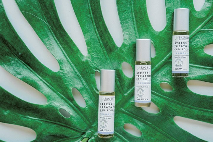 ＣＢＤを使ったセイジリー・ナチュラルズのストレス緩和オイル　SAGELY NATURALS