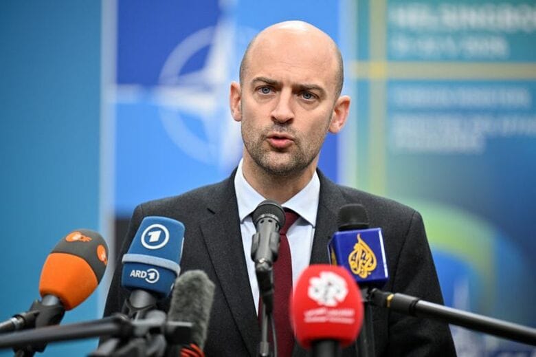 フランスのバロ外相。スウェーデンのヘルシンボリで５月撮影。TT News Agency/Johan Nilsson/ via REUTERS