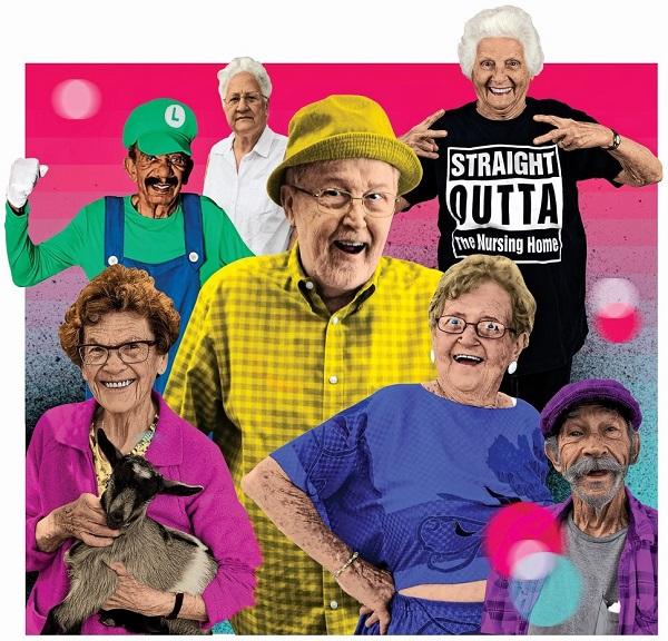 PHOTO ILLUSTRATION BY GLUEKIT; IMAGES COURTESY OF TIKTOK GRANDPARENTS