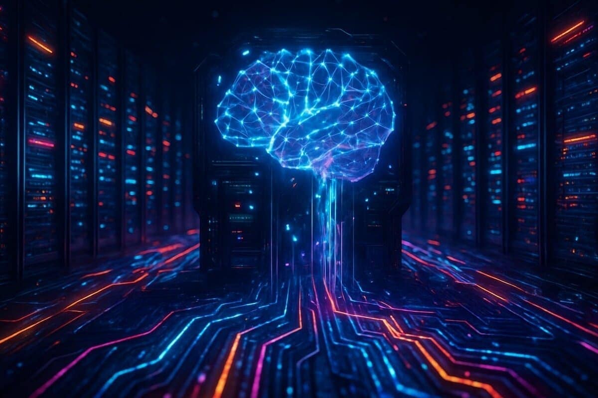 AI 训练与数据示意