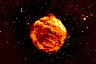 1万光年先の超新星残骸の姿、データからスパコンが可視化