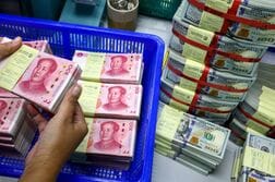 香港外為取引、4月ドル／人民元が初の首位　香港ドル／米ドル抜く