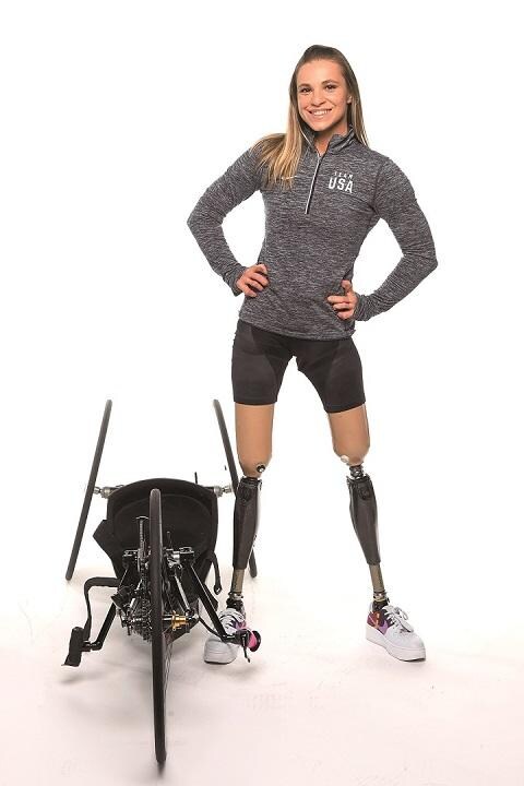 飽くなき挑戦　パラサイクリングだけでなく夏冬パラリンピックの複数競技で8つのメダルに輝いた　HARRY HOW／GETTY IMAGES