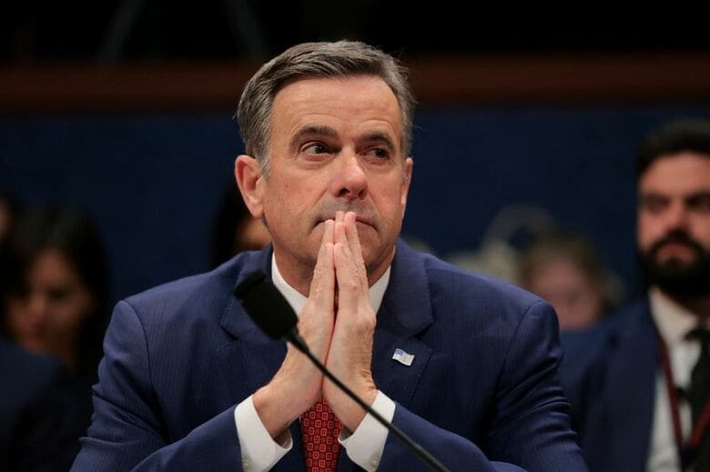 ラトクリフＣＩＡ長官、3月19日撮影 REUTERS/Kylie Cooper