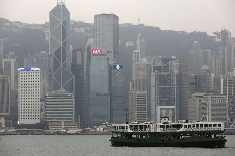 ３月２４日、香港記者協会（ＨＫＪＡ）が２２日に発表した調査による「報道の自由度指数」で、２０１５年は香港における報道の自由度が２年連続で悪化した。写真は香港で２月撮影（２０１６年　ロイター/Bobby Yip）