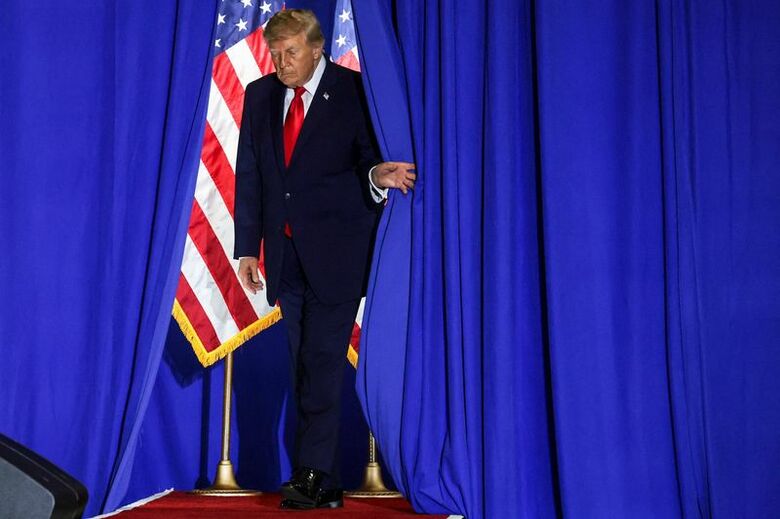 トランプ米大統領。10月1日、オクラホマ州デュラントで撮影。 REUTERS/Jonathan Ernst