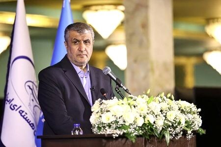 写真はイランのエスラミ原子力庁長官。2024年5月、イラン・イスファハンで撮影の提供写真。Iran\'s Atomic Energy Organization/WANA (West Asia News Agency)/Handout via REUTERS