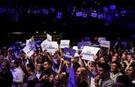 米ウィスコンシン州知事予備選、中道派クロウリー氏が進歩派破る