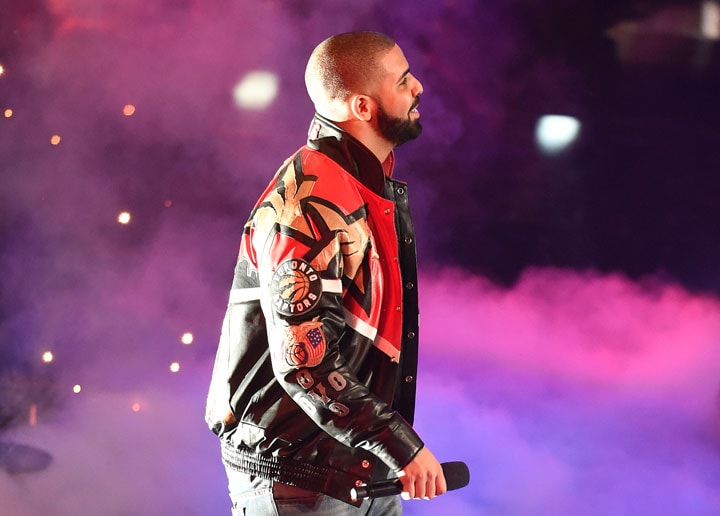 再生回数でぶっちぎりのトップになったのはカナダ出身のラッパー、ドレイク　Peter Llewellyn-USA Today Sports-REUTERS