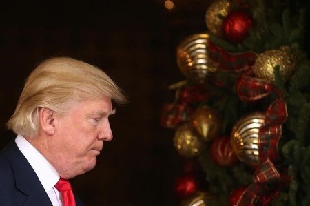 　１２月２１日、トランプ次期米大統領（写真）はホワイトハウス内に「国家通商会議」を新設し、トップにエコノミストのピーター・ナバロ氏を指名した。（２０１６年　ロイター/Carlos Barria）