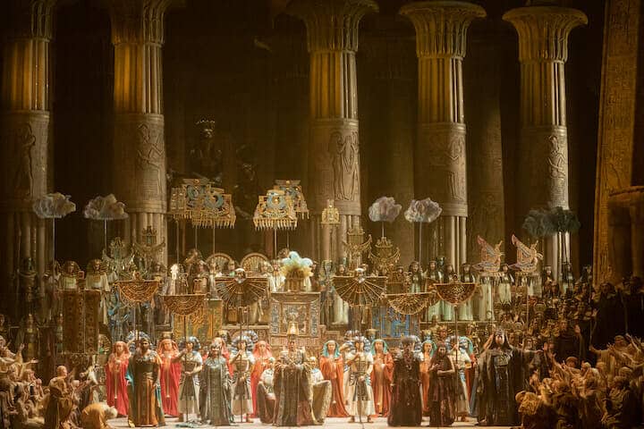 新国立劇場のレパートリー作品『アイーダ』(演出・美術・衣裳=フランコ・ゼッフィレッリ)