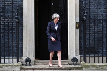 　４月１２日、英国のメイ政権は閣議で、シリアのさらなる化学兵器使用を阻む必要があるとの認識で一致した。１０日撮影（２０１８年　ロイター/Hannah Mckay）