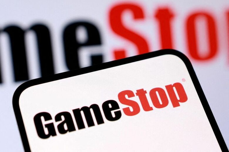 ゲームストップのロゴ。2025年9月撮影。REUTERS/Dado Ruvic