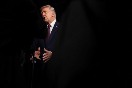 トランプ米大統領。1月29日、ワシントンで撮影。REUTERS/Kylie Cooper