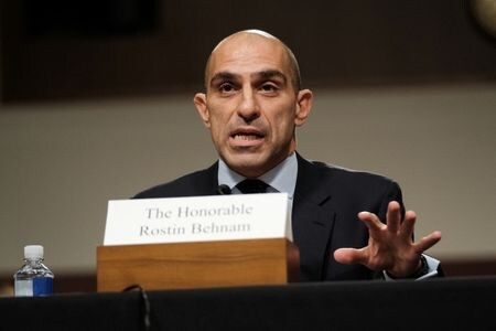 　１２月１日、米上院農業委員会は、米暗号資産（仮想通貨）交換業大手ＦＴＸの破綻を受けて公聴会を開いた。商品先物取引委員会（ＣＦＴＣ）のベナム委員長（写真）は、デジタル資産に対する規制の枠組みを設けるよう議会に迅速な行動を要請した。写真はワシントンで撮影（２０２２年　ロイター／Michael A. McCoy）