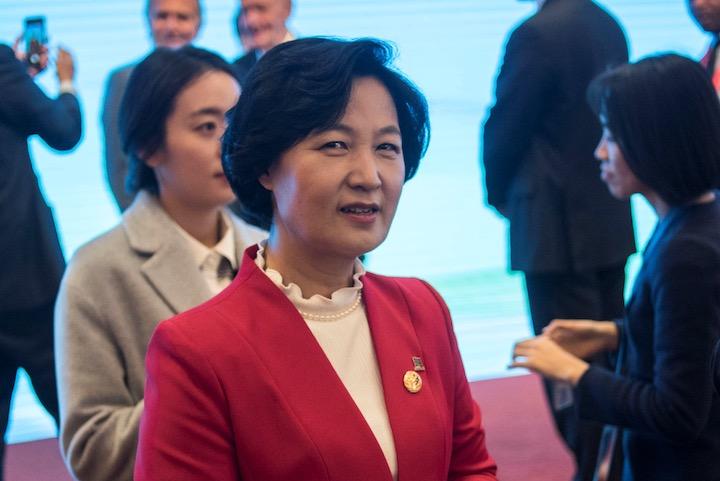 韓国の新法相、秋美愛氏にも不正疑惑が......  REUTERS/Fred Dufour