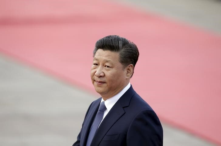 　５月２８日、中国の習近平国家主席は２７日、政府指導部による高齢化社会に関する会合で、高齢者ケアへの予算を増やすべきとの考えを示した。写真は北京で４月撮影（２０１６年　ロイター/Jason Lee）