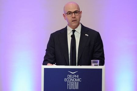 写真は米連邦準備理事会（ＦＲＢ）のミラン理事。ギリシャ・アテネで1月撮影。REUTERS/Louisa Gouliamaki