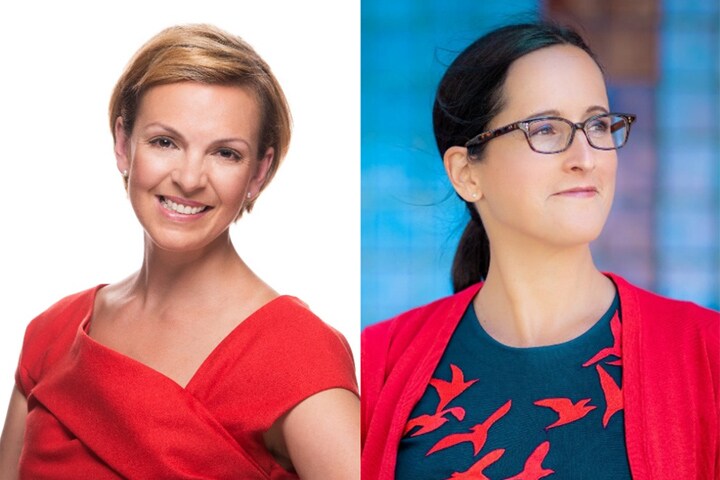 IBM International Foundationの理事長兼IBMコーポレート・シチズンシップ担当バイス・プレジデントのジェニファー・クロ―ジャー氏（左）と、「Mozilla」CIOのカタリナ・ボルヒェルト氏（右）　Photo：IBM（左）、Nick Leoni Photography（右）